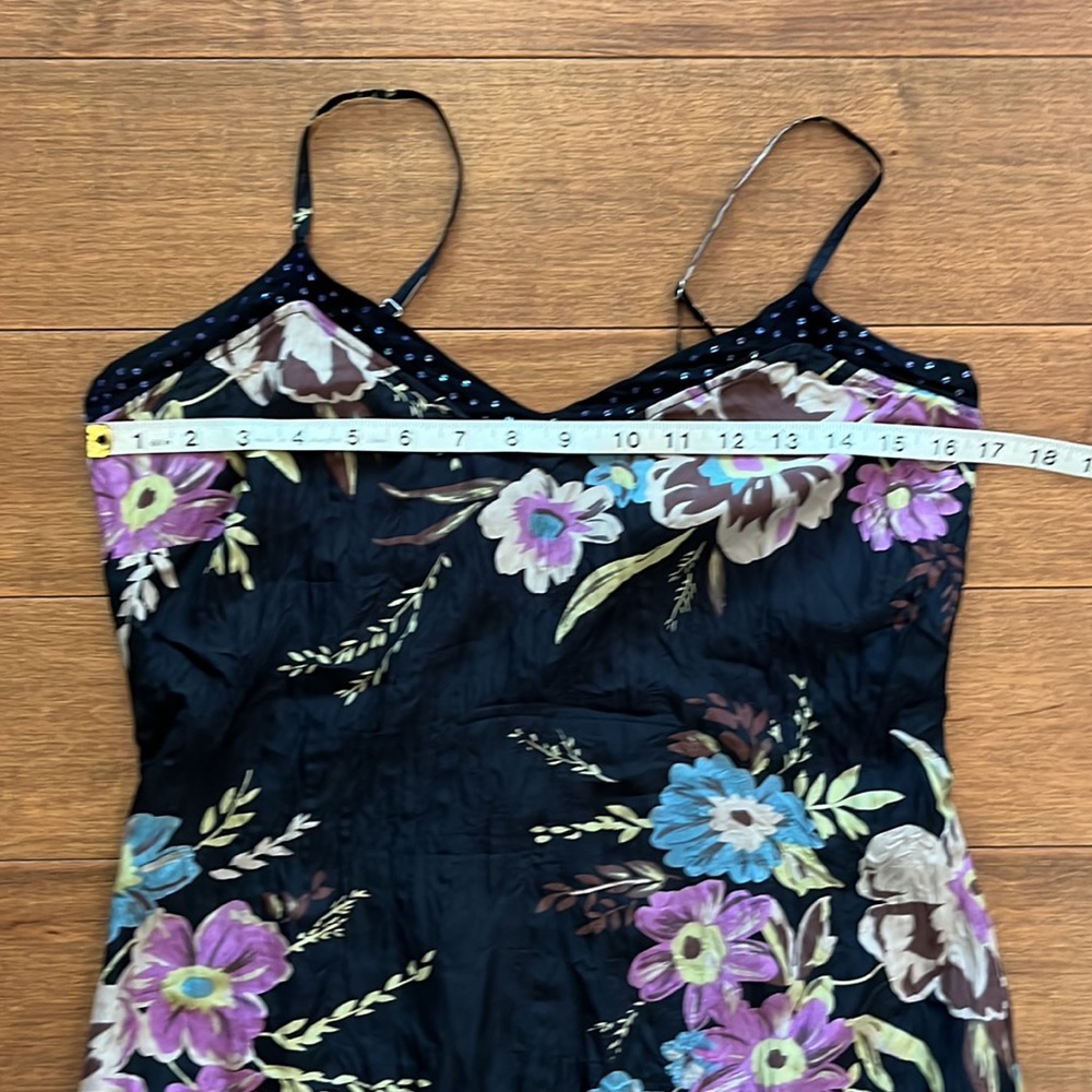 Beautiful BODEN silk floral sparkly camisole size S - Picture 9 of 14